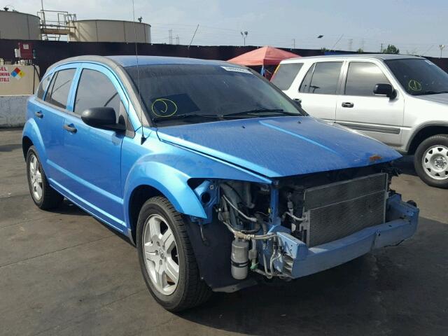 1B3HB48CX8D505701 - 2008 DODGE CALIBER SX BLUE photo 1