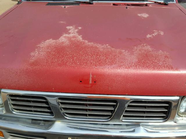 1N6SD11S0VC349679 - 1997 NISSAN TRUCK BASE RED photo 7