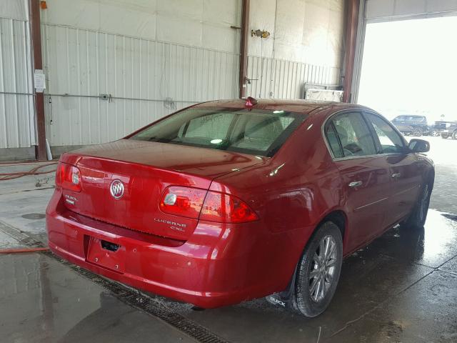 1G4HD57M89U137119 - 2009 BUICK LUCERNE CX MAROON photo 4