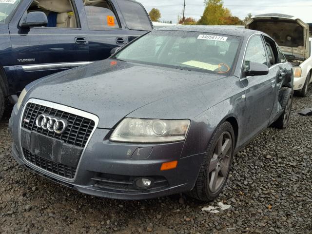 WAUEH74F77N087055 - 2007 AUDI A6 S-LINE CHARCOAL photo 2