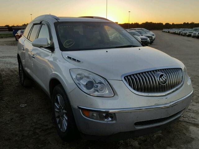 5GALRBED6AJ231556 - 2010 BUICK ENCLAVE CX WHITE photo 1