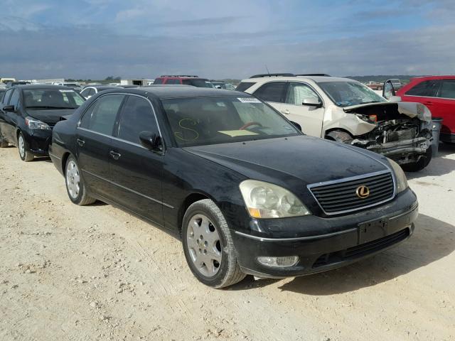 JTHBN30F420060672 - 2002 LEXUS LS 430 BLACK photo 1