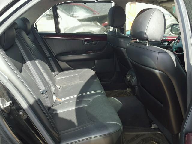 JTHBN30F420060672 - 2002 LEXUS LS 430 BLACK photo 6