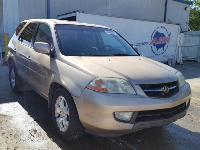 2HNYD18231H532837 - 2001 ACURA MDX GOLD photo 1