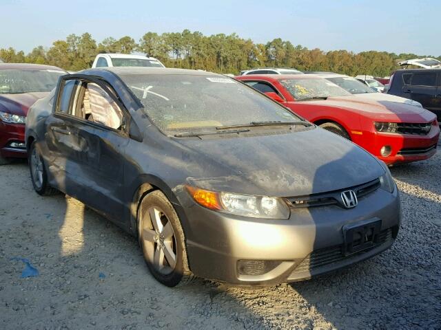 2HGFG11826H510632 - 2006 HONDA CIVIC EX GRAY photo 1