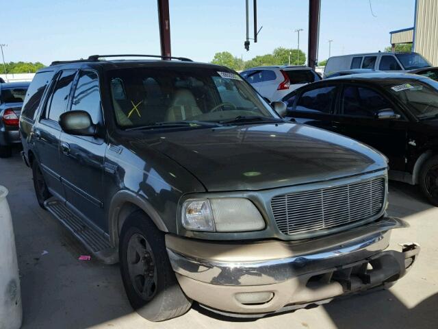 1FMRU17L4YLC41485 - 2000 FORD EXPEDITION GREEN photo 1