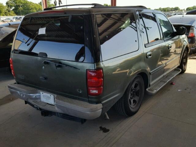 1FMRU17L4YLC41485 - 2000 FORD EXPEDITION GREEN photo 4
