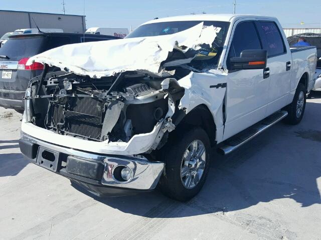 1FTFW1CF4BFA25837 - 2011 FORD F150 WHITE photo 2