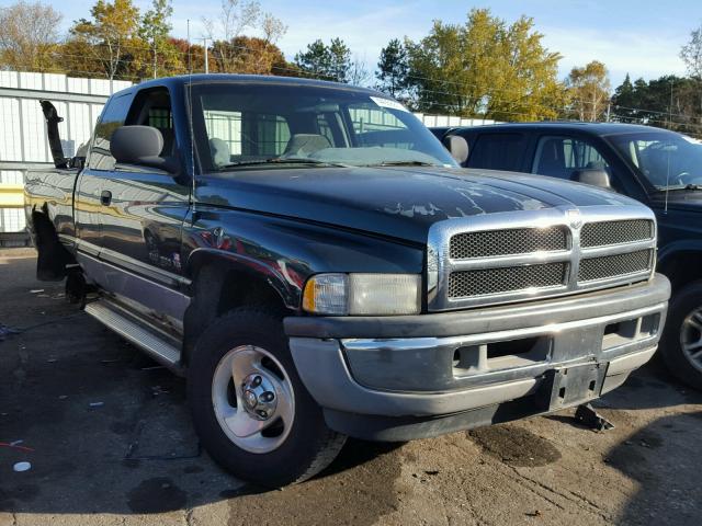 1B7HF13Y3XJ591597 - 1999 DODGE RAM 1500 GREEN photo 1