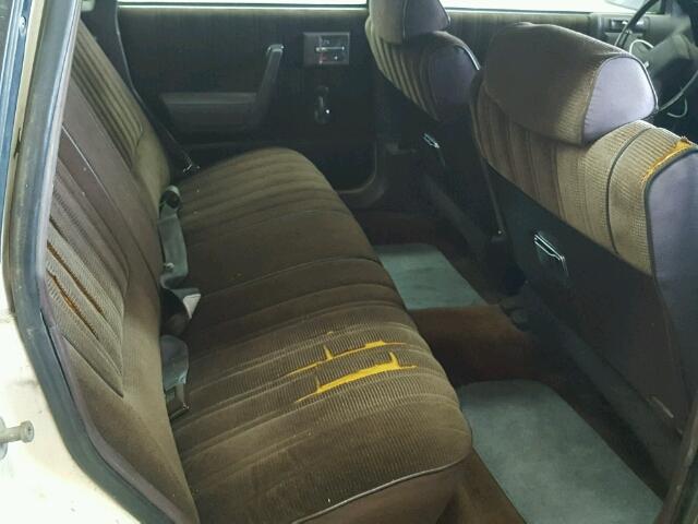 1G3AJ19R8DD347454 - 1983 OLDSMOBILE CUTLASS CI TAN photo 6