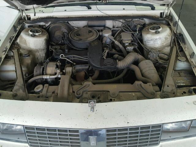 1G3AJ19R8DD347454 - 1983 OLDSMOBILE CUTLASS CI TAN photo 7