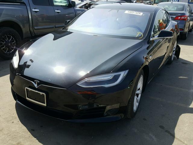 5YJSA1E14HF206450 - 2017 TESLA MODEL S 黑色 照片 2