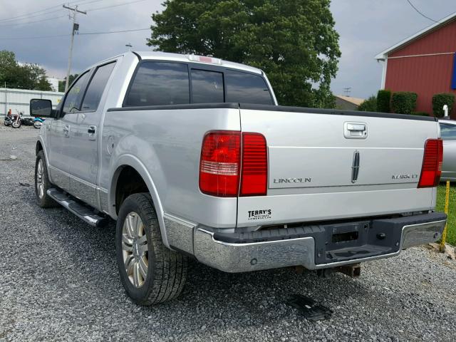 5LTPW185X6FJ22936 - 2006 LINCOLN MARK LT SILVER photo 3