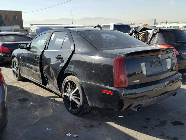 1G6DC67A250197564 - 2005 CADILLAC STS BLACK photo 3