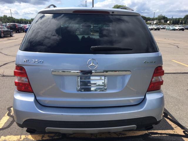 4JGBB86E67A217038 - 2007 MERCEDES-BENZ ML 350 SILVER photo 6