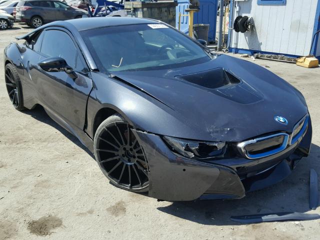 WBY2Z2C51FV392983 - 2015 BMW I8 BLACK photo 1