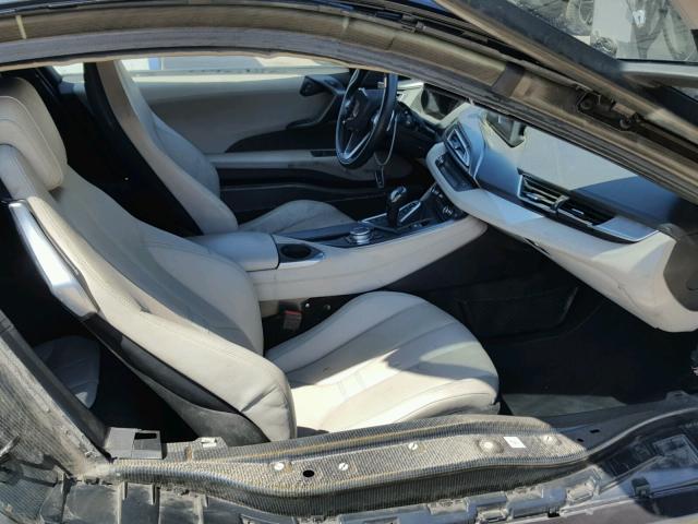 WBY2Z2C51FV392983 - 2015 BMW I8 BLACK photo 5