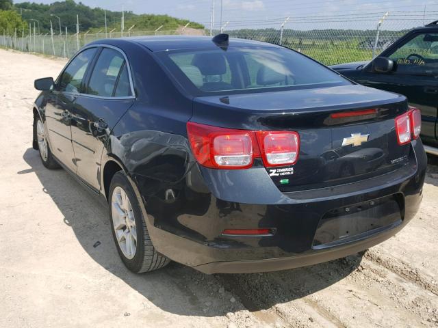 1G11C5SLXFF338102 - 2015 CHEVROLET MALIBU 1LT BLACK photo 3