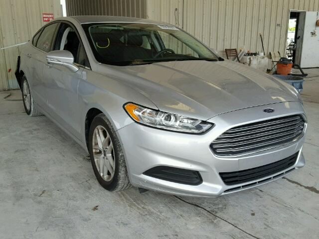 3FA6P0H76GR233940 - 2016 FORD FUSION SE SILVER photo 1