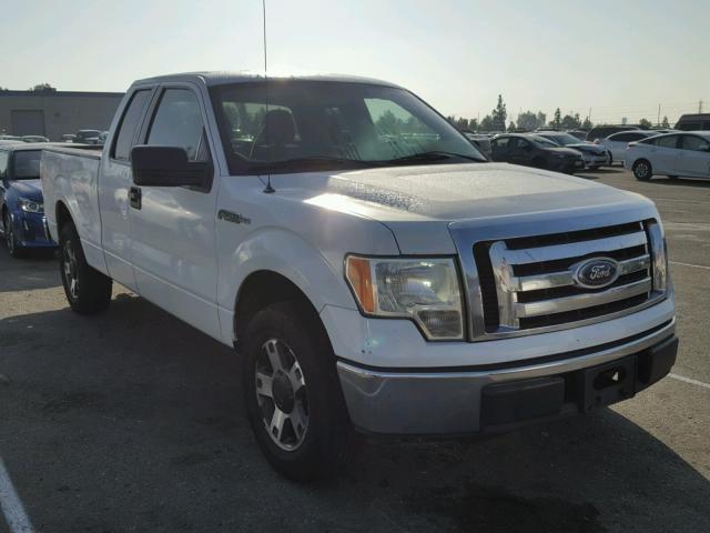 1FTEX1C81AFA03058 - 2010 FORD F150 WHITE photo 1