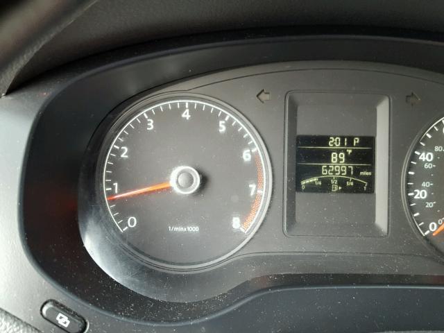 3VW2K7AJXCM306429 - 2012 VOLKSWAGEN JETTA BASE 银色 照片 8