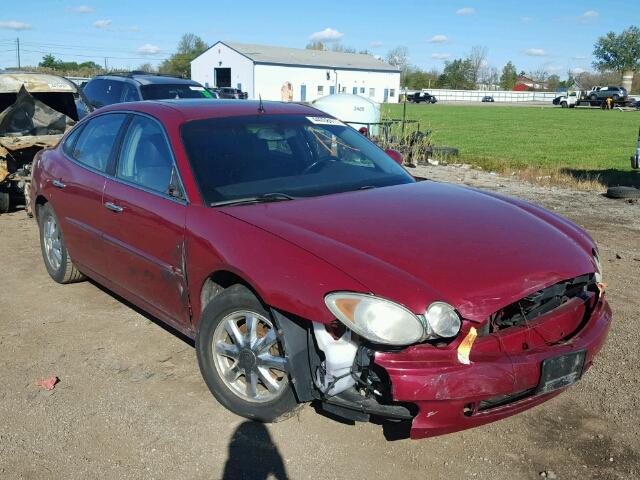 2G4WD532551212442 - 2005 BUICK LACROSSE C RED photo 1