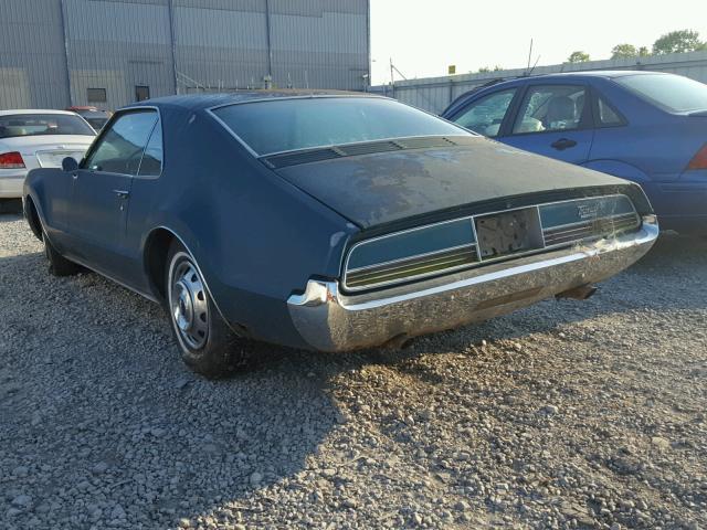 396876M537268 - 1966 OLDSMOBILE TORONADO BLUE photo 3