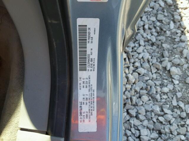 1C3LC65M48N235555 - 2008 CHRYSLER SEBRING LI GRAY photo 10