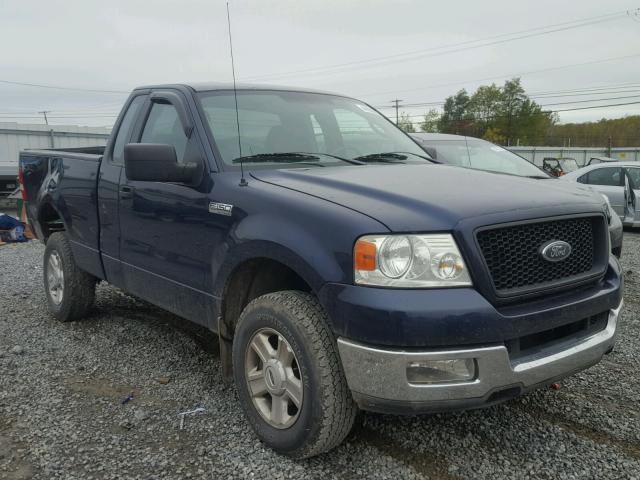 1FTRF14W74NB91581 - 2004 FORD F150 BLUE photo 1