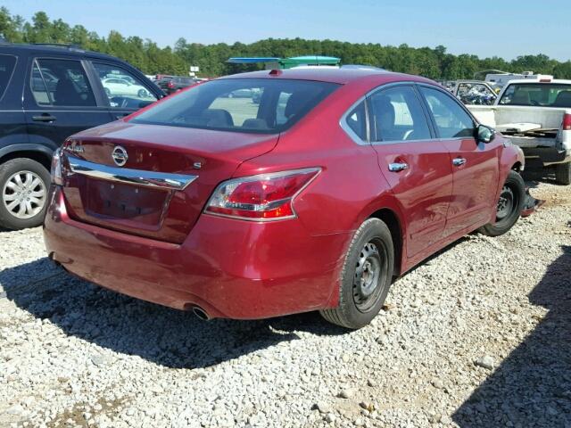 1N4AL3APXEC174386 - 2014 NISSAN ALTIMA 2.5 RED photo 4