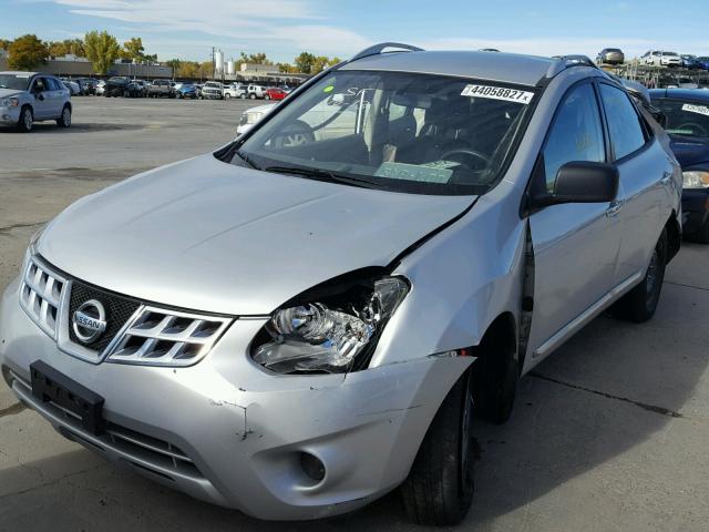 JN8AS5MV1EW721874 - 2014 NISSAN ROGUE SELE GRAY photo 2