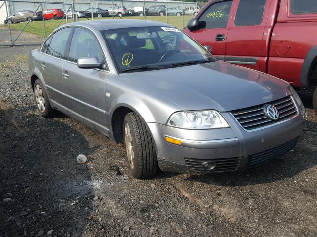 WVWTH63B43P437565 - 2003 VOLKSWAGEN PASSAT GLX GRAY photo 1