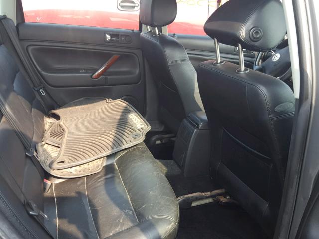 WVWTH63B43P437565 - 2003 VOLKSWAGEN PASSAT GLX GRAY photo 6