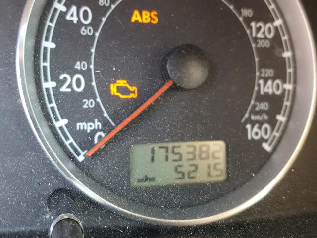 WVWTH63B43P437565 - 2003 VOLKSWAGEN PASSAT GLX GRAY photo 8