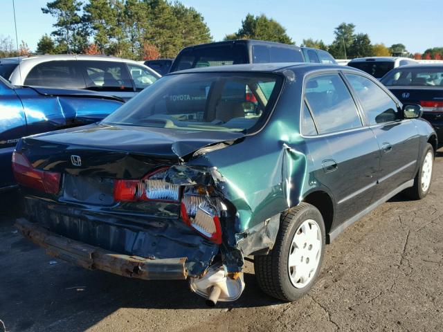 1HGCG5645WA103094 - 1998 HONDA ACCORD GREEN photo 4