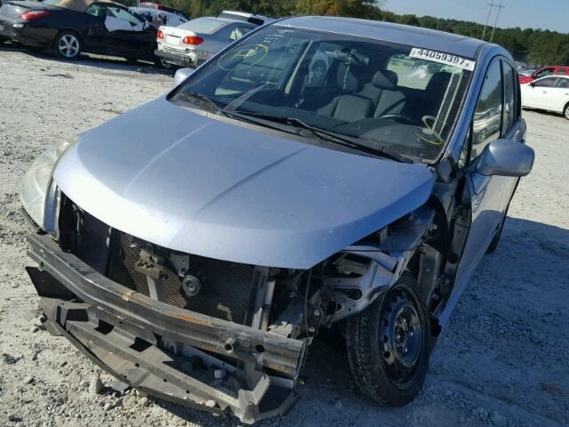 3N1BC13E99L388894 - 2009 NISSAN VERSA S SILVER photo 2