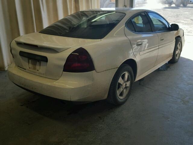 2G2WP552271103744 - 2007 PONTIAC GRAND PRIX WHITE photo 4