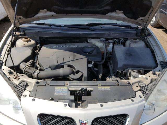 1G2ZG57B094125629 - 2009 PONTIAC G6 TAN photo 7