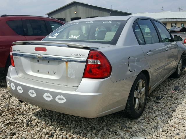 1G1ZU53826F281081 - 2006 CHEVROLET MALIBU LTZ ვერცხლისფერი ფოტო 4