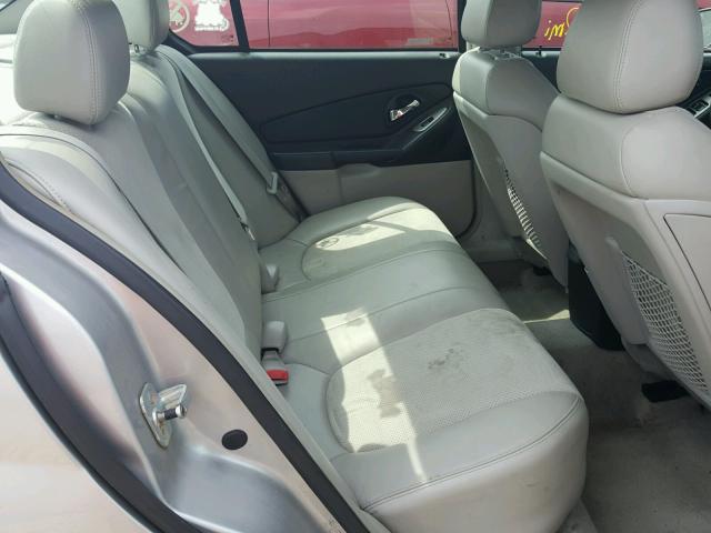 1G1ZU53826F281081 - 2006 CHEVROLET MALIBU LTZ ვერცხლისფერი ფოტო 6