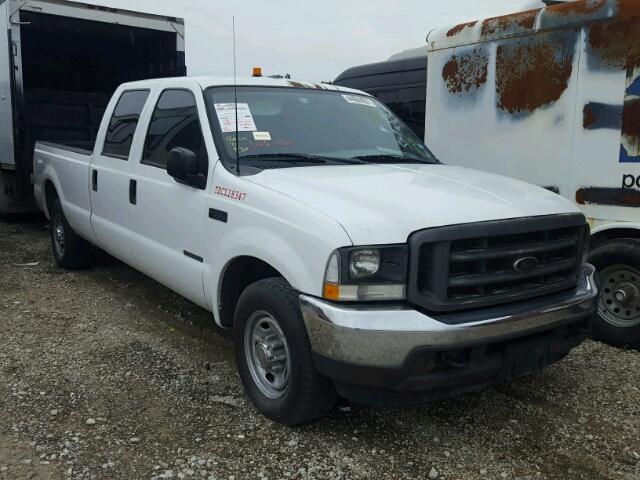 3FTSW30F02MA04577 - 2002 FORD F350 SRW S WHITE photo 1