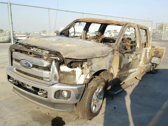 1FT7W2BT1BEB40435 - 2011 FORD F250 SUPER BURN photo 2