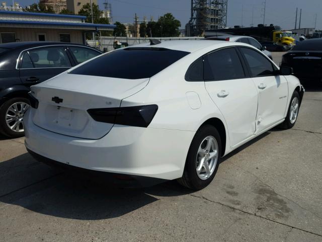 1G1ZB5ST4GF267910 - 2016 CHEVROLET MALIBU LS თეთრი ფოტო 4