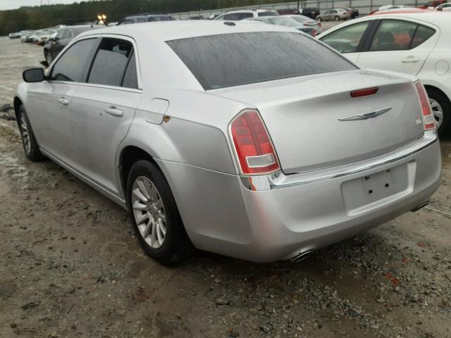 2C3CCAAG5CH208028 - 2012 CHRYSLER 300 SILVER photo 3