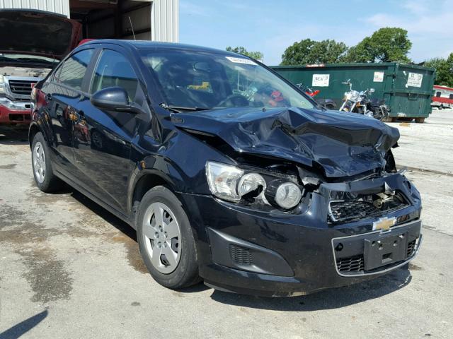 1G1JA5SH4G4172528 - 2016 CHEVROLET SONIC LS BLACK photo 1