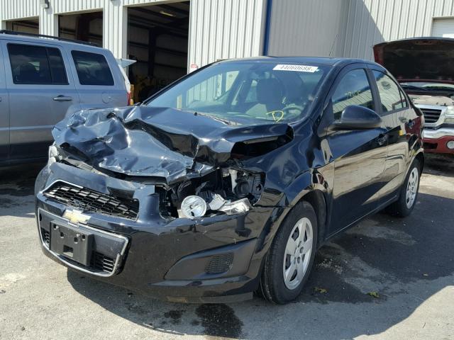 1G1JA5SH4G4172528 - 2016 CHEVROLET SONIC LS BLACK photo 2