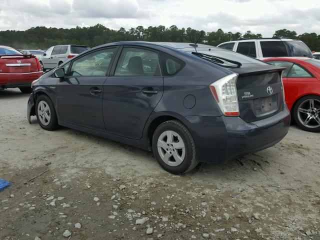 JTDKN3DU6A5002753 - 2010 TOYOTA PRIUS GRAY photo 3