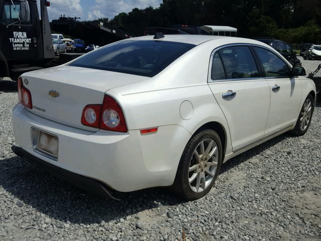 1G1ZE5E07CF172163 - 2012 CHEVROLET MALIBU LTZ 白色 照片 4