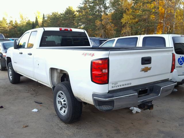 1GC5KYCG6FZ125337 - 2015 CHEVROLET SILVERADO WHITE photo 3