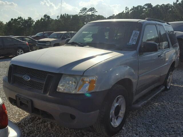 1FMYU60E52UB41918 - 2002 FORD EXPLORER SILVER photo 2